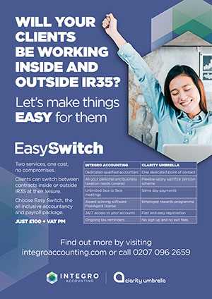 Will your clients be working inside and outside IR35?