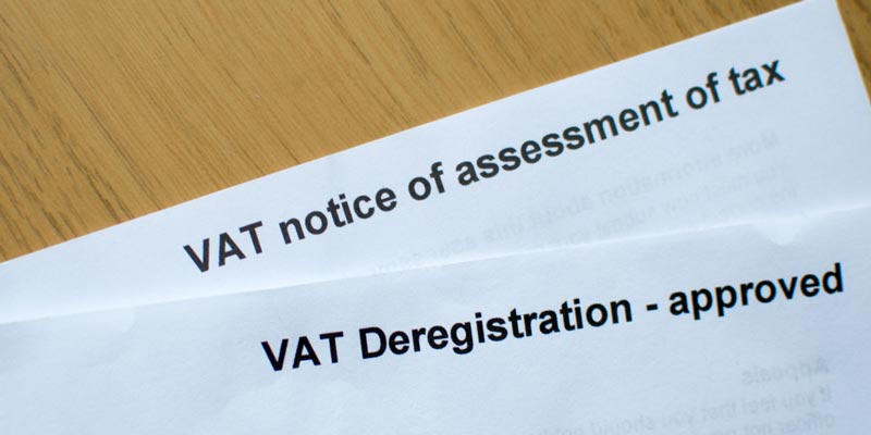 Can I de-register for VAT?
