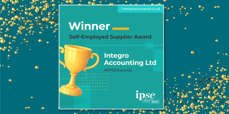 IPSE Awards 2023 - Winner - Self-Employed Supplier Award