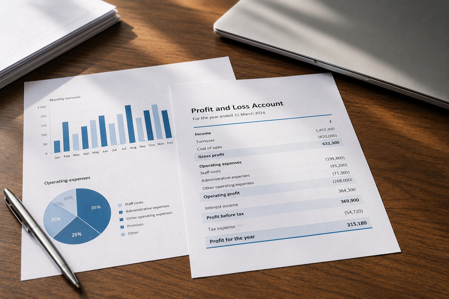 profit loss small company companies house